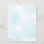 Forest Baby Dusche Einladung (Rückseite)