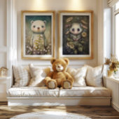 Forest Baby Possum Sonnenblume | Possum Wall Print Poster