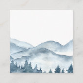 Forest Baby Shower wie viele in Jar Game Begleitkarte (Rückseite)