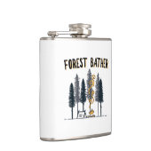 Forest Bather Camping Flachmann (Rechts)