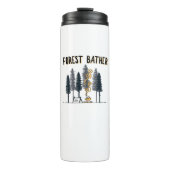 Forest Bather Camping Thermosbecher (Vorderseite)