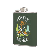 Forest Bather Kubist Flachmann (Links)