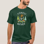 Forest Bather Kubist T-Shirt (Vorderseite)