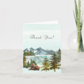 Forest Bears Danke Einladung (Vorderseite)