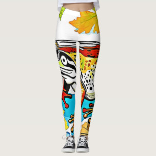 Forest Black Bar Majestät Design Leggings