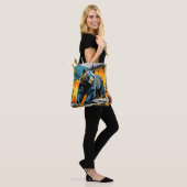 Forest Black Bar Majestät Design Tasche (Am Model)