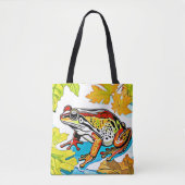 Forest Black Bar Majestät Design Tasche (Vorderseite)
