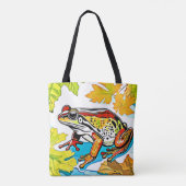 Forest Black Bar Majestät Design Tasche (Rückseite)