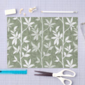 Forest Breeze Minimalist Botanical Silhouette Seidenpapier (Handwerk)