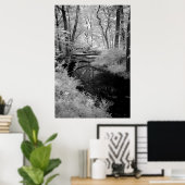 Forest Brook Infrarot Poster (Heimbüro)