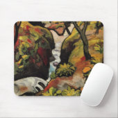 Forest Brook von August Macke Vintag Expressionism Mousepad (Mit Mouse)