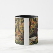 Forest Brook von August Macke Vintag Expressionism Tasse (Zentrum)
