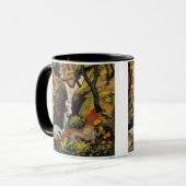 Forest Brook von August Macke Vintag Expressionism Tasse (Vorderseite Links)