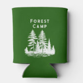 Forest Buck Trees Bachelor Wochenende Dosenkühler (Rückseite)