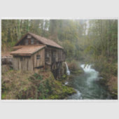 Forest Cabin 26 Dekoupage Tissue Seidenpapier (Vorderseite)