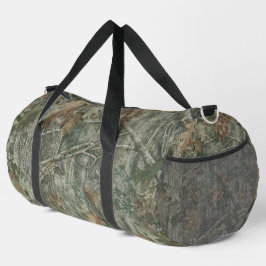Forest Camo  Pattern Duffle Bag