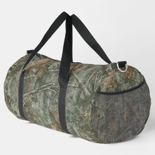 Forest Camo  Pattern Duffle Bag (Rechte Ecke)