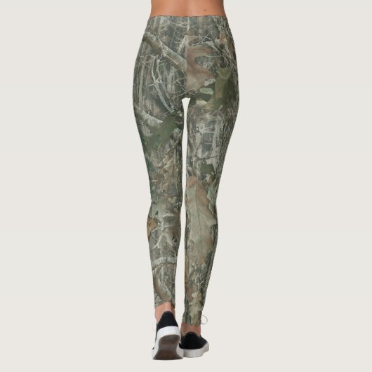 Forest Camo Pattern Leggings (Rückseite)