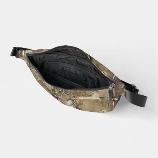 Forest Camo with Dry Leaves Pattern Bauchtasche (Offen)