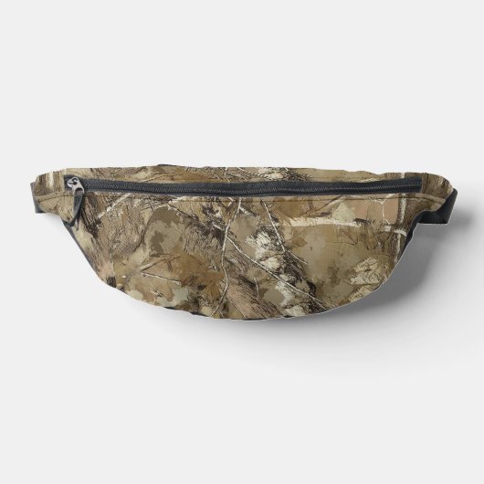 Forest Camo with Dry Leaves Pattern Bauchtasche (Ablage )