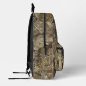 Forest Camo with Dry Leaves Pattern Bedruckter Rucksack (Links)