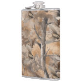 Forest Camo with Woodcock  Flachmann (Links)