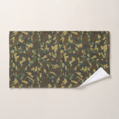 Forest Camouflage Badhandtuch Set (Handtuch)