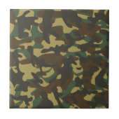 Forest Camouflage Fliese (Vorderseite)