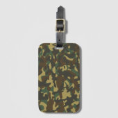 Forest Camouflage Gepäckanhänger (Vorderseite Vertikal)