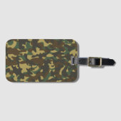 Forest Camouflage Gepäckanhänger (Vorderseite (Horizontal))