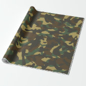 Forest Camouflage Geschenkpapier (Ungerollt)