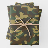 Forest Camouflage Geschenkpapier Set (Beispiel)