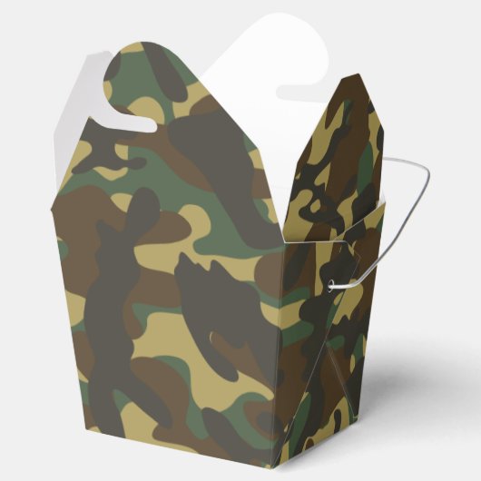 Forest Camouflage Geschenkschachtel (Geöffnet)
