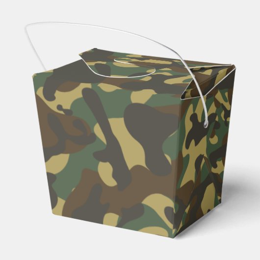 Forest Camouflage Geschenkschachtel (Rückseite)