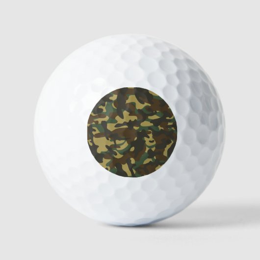 Forest Camouflage Golfball (Vorderseite)