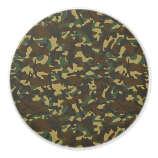 Forest Camouflage Keramikknauf (Vorderseite)
