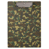 Forest Camouflage Klemmbrett (Vorderseite)