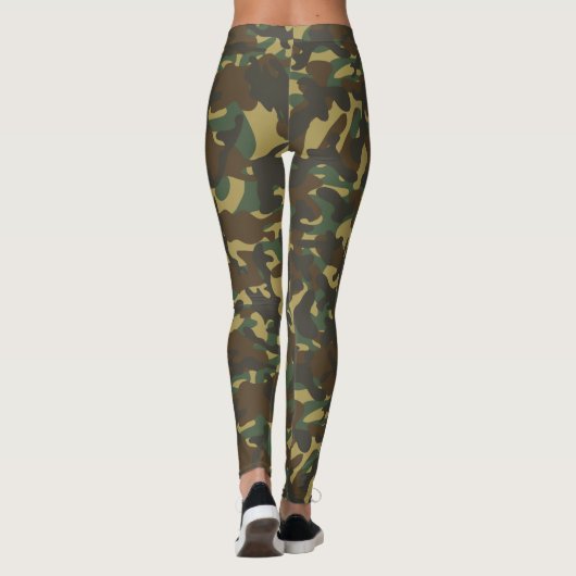 Forest Camouflage Leggings (Rückseite)