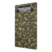 Forest Camouflage Mini Klemmbrett (Gewinkelt2)