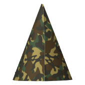 Forest Camouflage Partyhütchen (Rückseite)