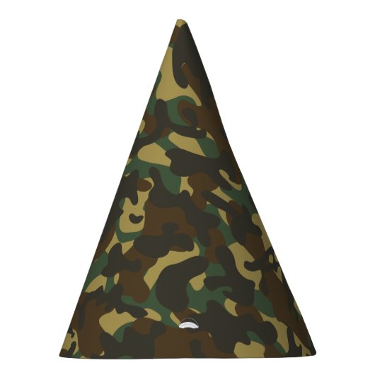Forest Camouflage Partyhütchen (Rechts)