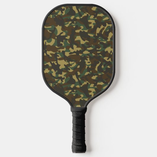 Forest Camouflage Pickleball Schläger (Vorderseite)