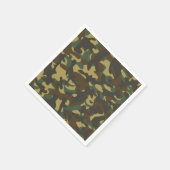 Forest Camouflage Serviette (Ecke)