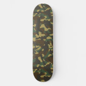 Forest Camouflage Skateboard (Vorderseite)