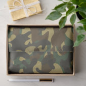 Forest Camouflage Tissue Paper Seidenpapier (Geschenk)