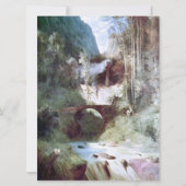 Forest Canyon (von Carl Blechen) Karte (Vorderseite)