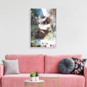 Forest Canyon (von Carl Blechen) Leinwanddruck (Insitu (Wohnzimmer))