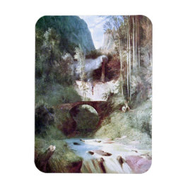 Forest Canyon (von Carl Blechen) Magnet
