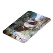 Forest Canyon (von Carl Blechen) Magnet (Linke Seite)