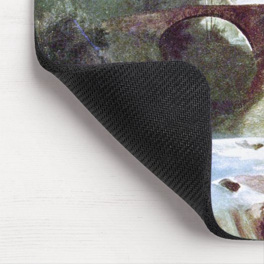 Forest Canyon (von Carl Blechen) Mousepad (Ecke)